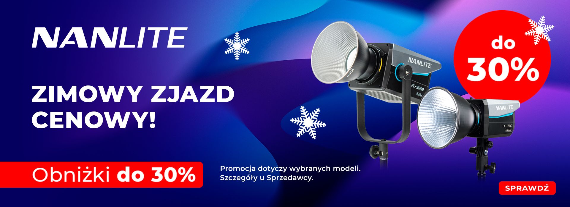 Nanlite promocja zimowa